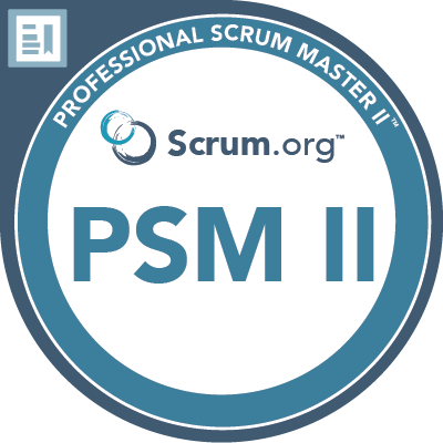 Professional Scrum Master II, Scrum.org